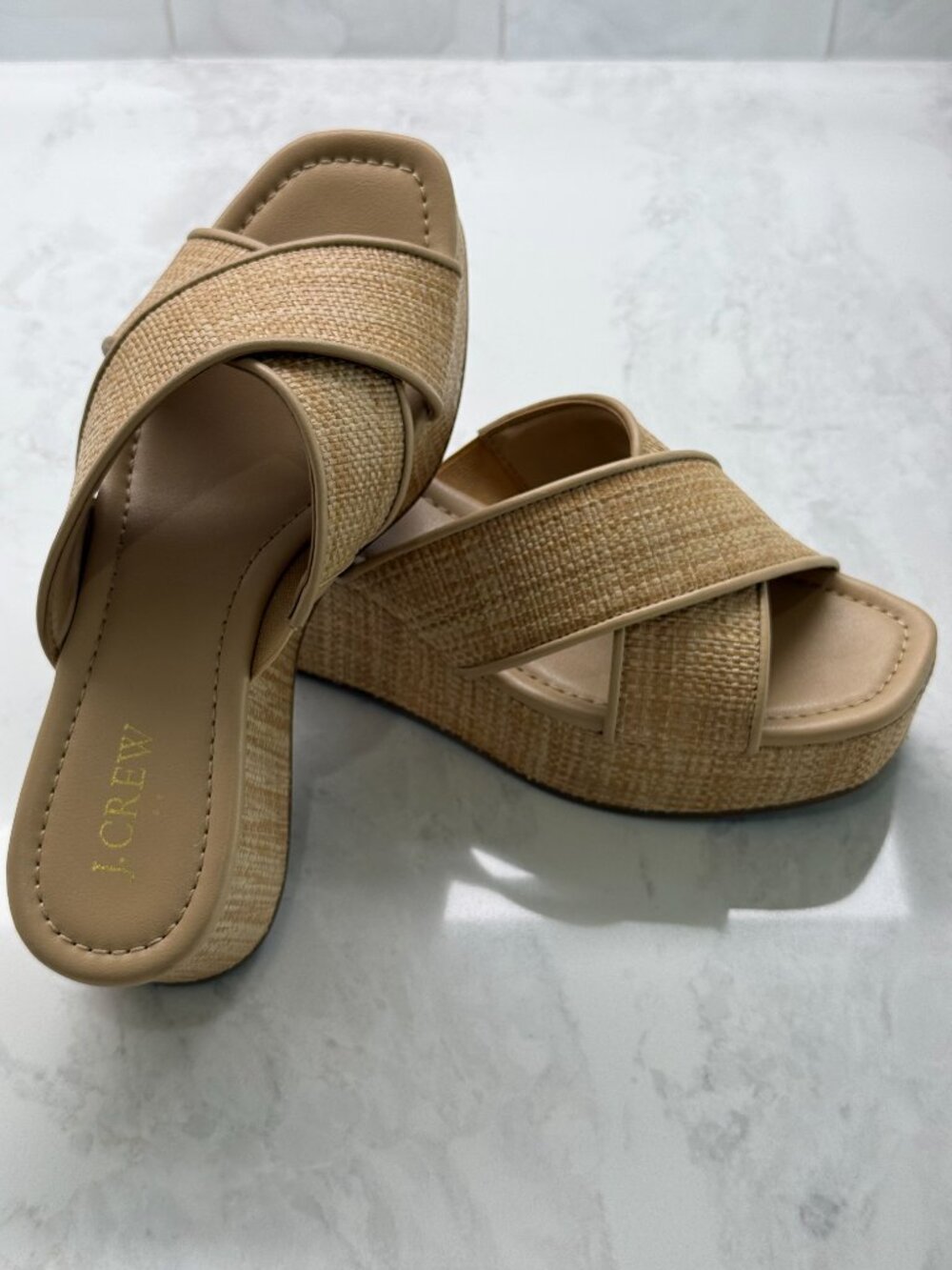 J.Crew Factory - Platform Wedges - Picture 2 of 5